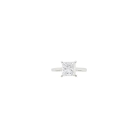 Silver and Diamond Ring