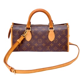 Louis Vuitton Monogram Canvas and Leather 'Popincourt' Bag