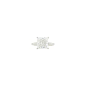 Silver and Diamond Ring