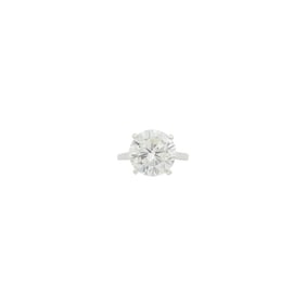 Silver and Diamond Ring