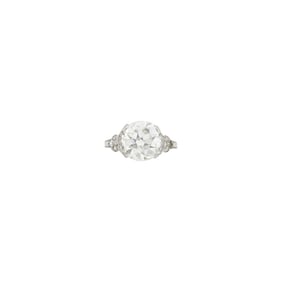 Platinum and Diamond Ring