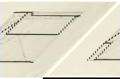 Richard Diebenkorn (1922-1993): SOFTGROUND PLAYEtching and drypoint, 1982, on BFK Rives paper, signed with initials, dated and numbered 24/35 in pencil, from Four Softgrounds, printed and published by Crown Point Press, Oakland, Cal