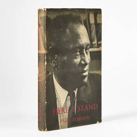 Signed by Paul Robeson (1 of 3)