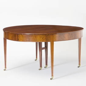 Louis XVI Style Mahogany Extension Dining Table (1 of 6)