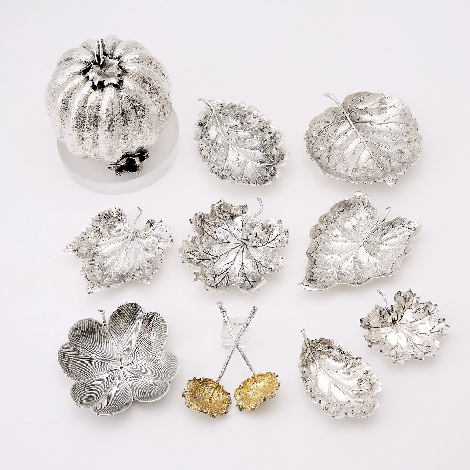Group of Buccellati Silver Table Ornaments (1 of 8)