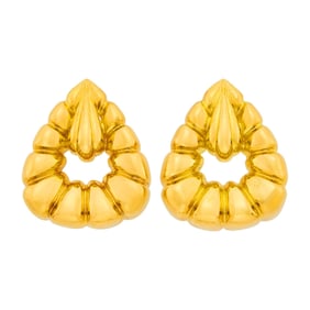 Pair of Gold Earclips