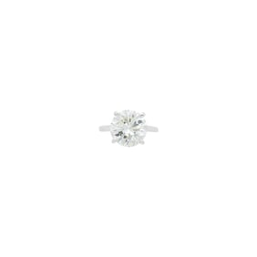 Silver and Diamond Ring