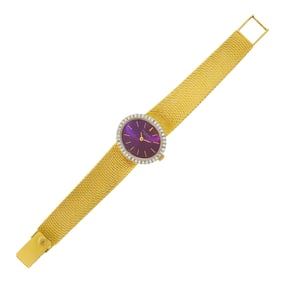 Patek Philippe Gold and Diamond Wristwatch, Ref. 335/1
