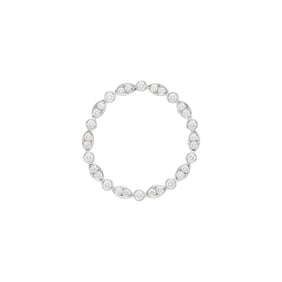 Tiffany & Co. Platinum and Diamond Circle Brooch