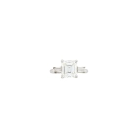 Platinum and Diamond Ring