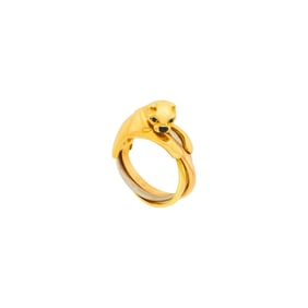 Cartier Tricolor Gold 'Panthère Trinity' Ring