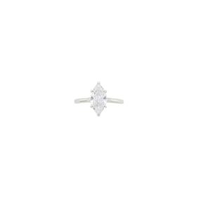 Silver and Diamond Ring