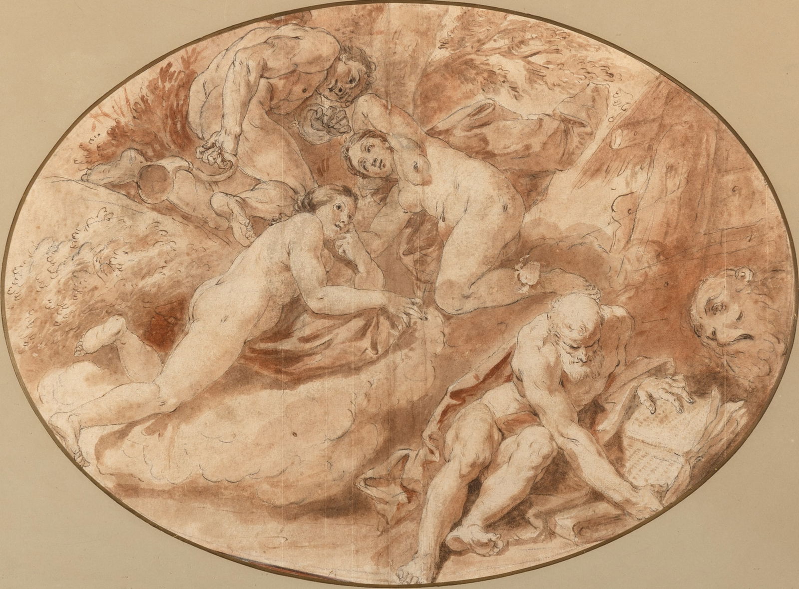 Circle of Ludovico Carracci (1 of 3)
