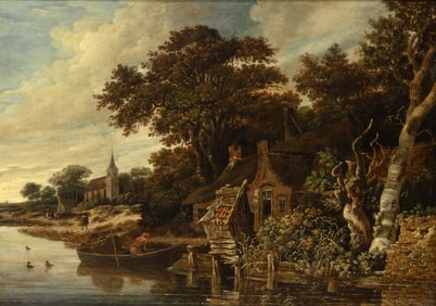 Follower of Meindert Hobbema
