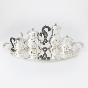 Puiforcat Sterling Silver Tea and Coffee Service