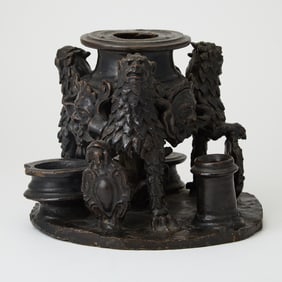 Terracotta Model for a Bronze Inkstand