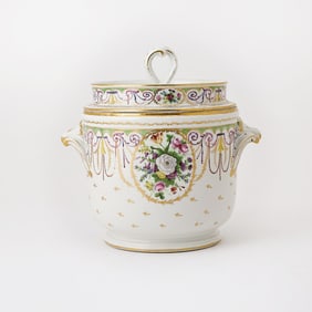 Locré Porcelain Covered Ice-Pail