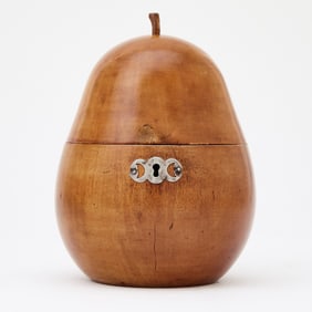 George III Beechwood Tea Caddy