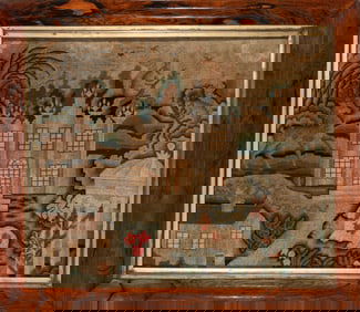 English Needlework Panel