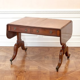 Regency Mahogany Sofa Table