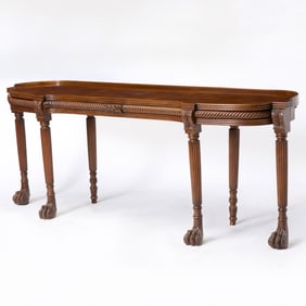 Regency Mahogany Serving Table