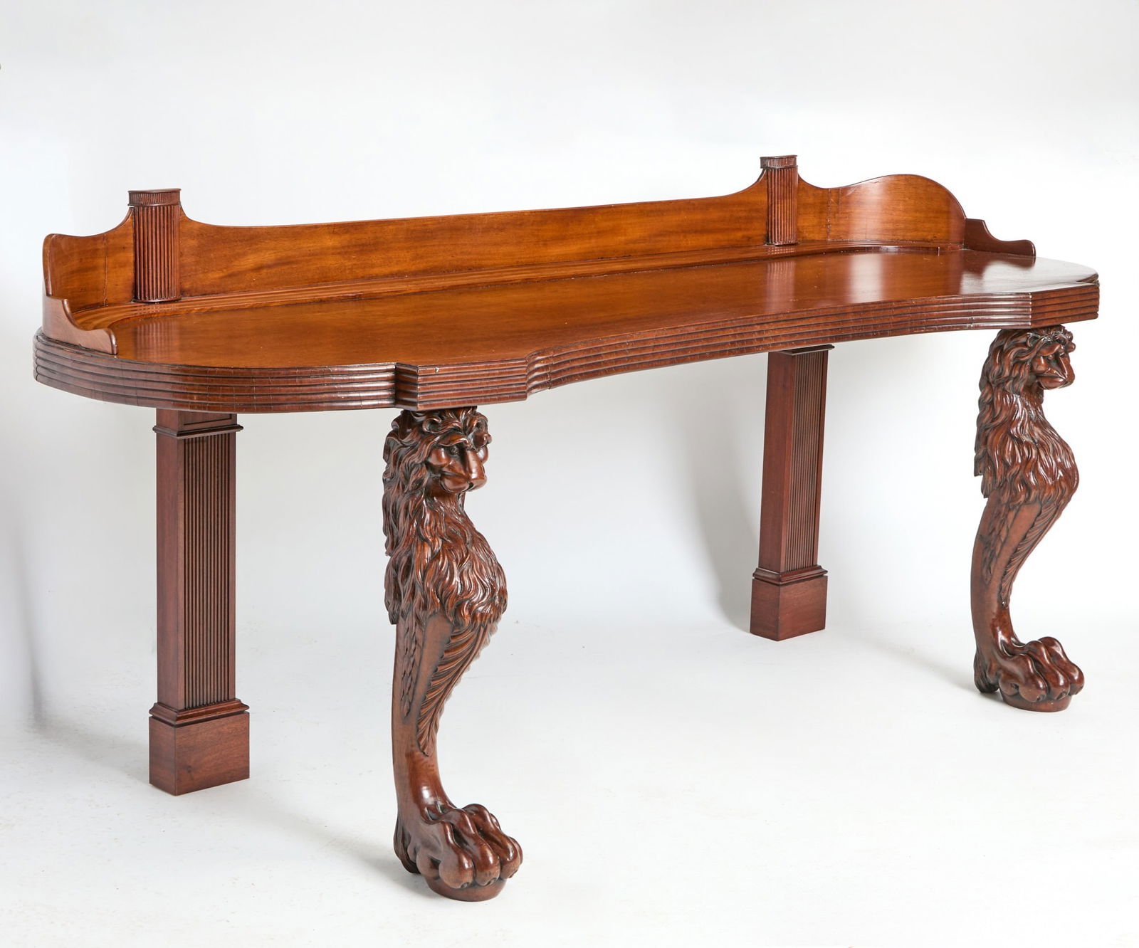 George IV Carved Mahogany Serving Table (1 of 6)