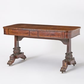 William IV Rosewood Writing Table