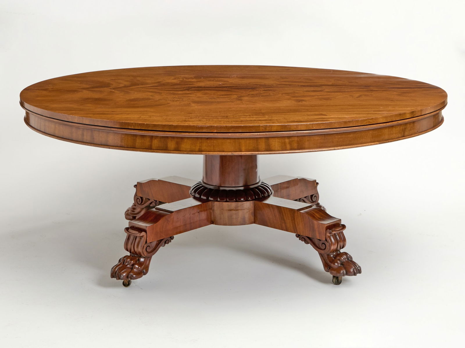 George IV Mahogany Circular Dining Table (1 of 7)