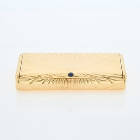 Italian 18K Gold Cigarette Case