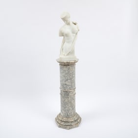 Italian marble figure of Psyche of Capua, After the Antique