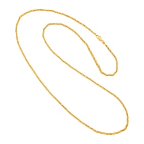 Long Gold Chain Necklace