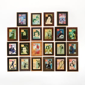 Mary Tyler Moore on twenty-two TV Guide covers