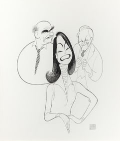 The Mary Tyler Moore Show by Al Hirschfeld
