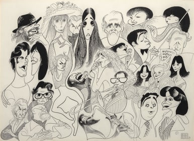 Al Hirschfeld's Critics' Choice for 1978-79