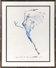 Inscribed by Jules Feiffer to Mary Tyler Moore