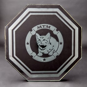 MTM Enterprises Mirrored Logo Sign