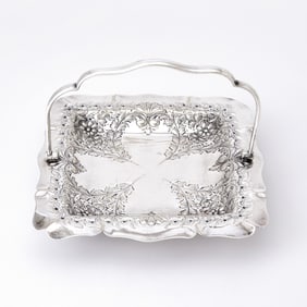American Silver-Plated Fruit Basket
