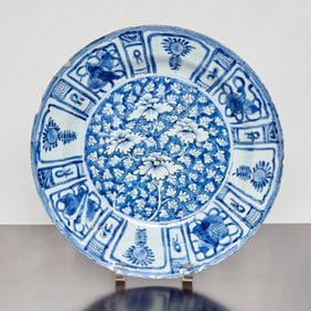 Chinese Porcelain Kraak Ware Dish