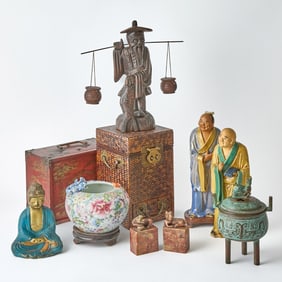 Group of Chinese Decorative Articles