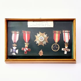 Group of Medals Belonging to George Tyler Moore