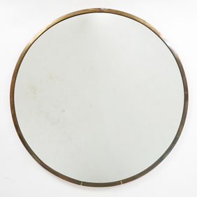 Contemporary Round Mirror