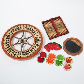 Group of American Folk Art and Games