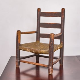 Early American Child's Armchair