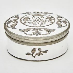 Russian Enamel Snuff Box