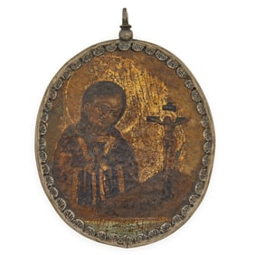 Russian Icon Medallion