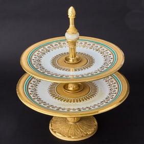 Russian Porcelain Tazza