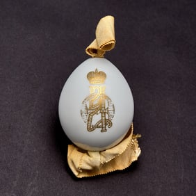 Russian Porcelain Easter Egg