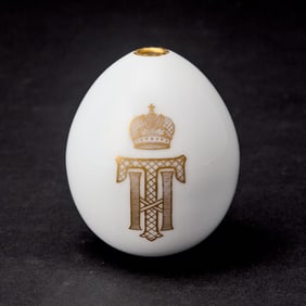 Russian Porcelain Easter Egg