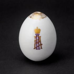 Russian Porcelain Easter Egg