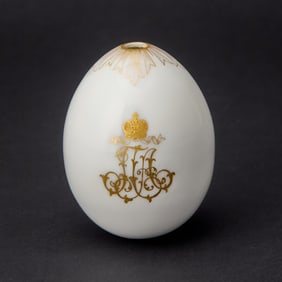 Russian Porcelain Easter Egg